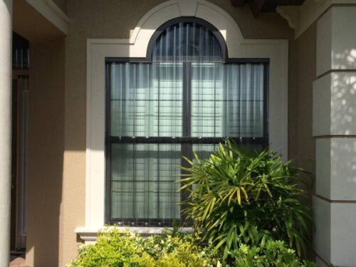 Clear storm panels installed near Naples, FL