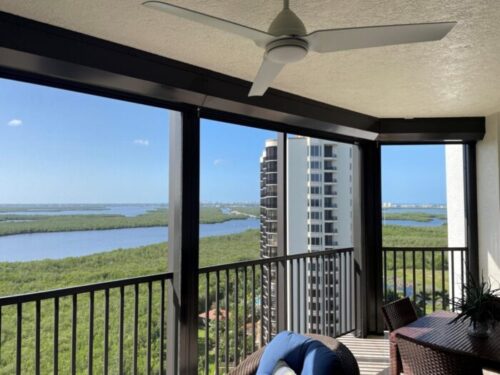 Condo Lanai Protection Shutter in Naples and Marco Island, FL