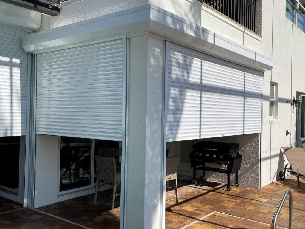 Marco Island Lanai Shutters Motorized