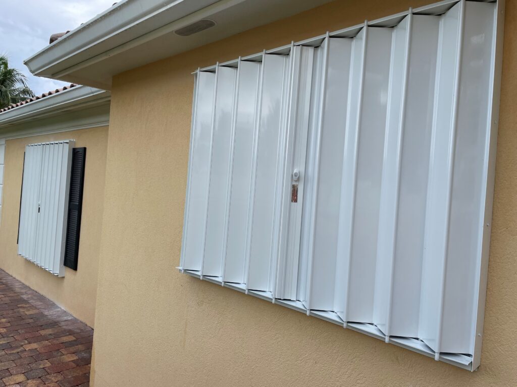 Accordion Hurricane Shutters Naples, FL - Storm Protection