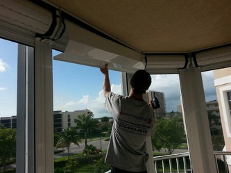 Condo Roll Down Shutter Installation Naples, FL