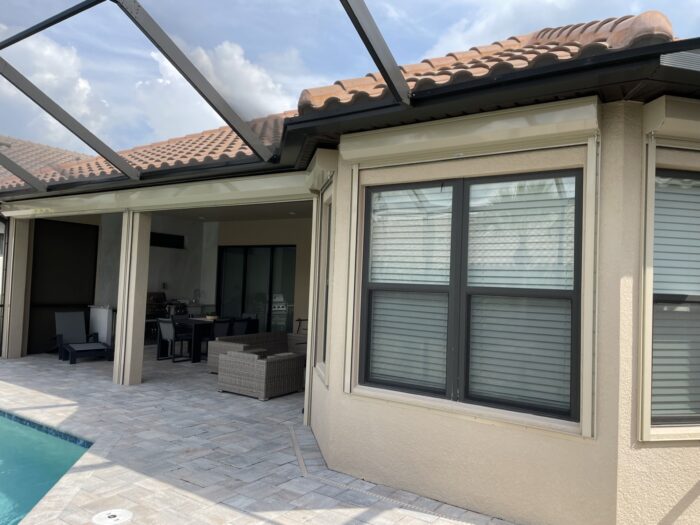 Motorized roll-down shutters with remote control operation