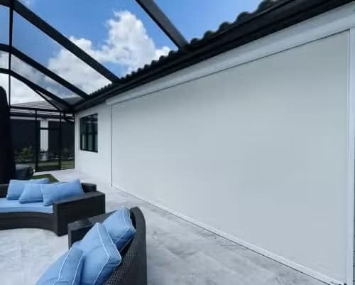 Motorized Hurricane Screens