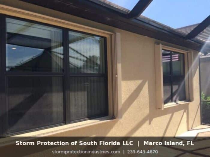 Accordion shutters Marco Island, FL