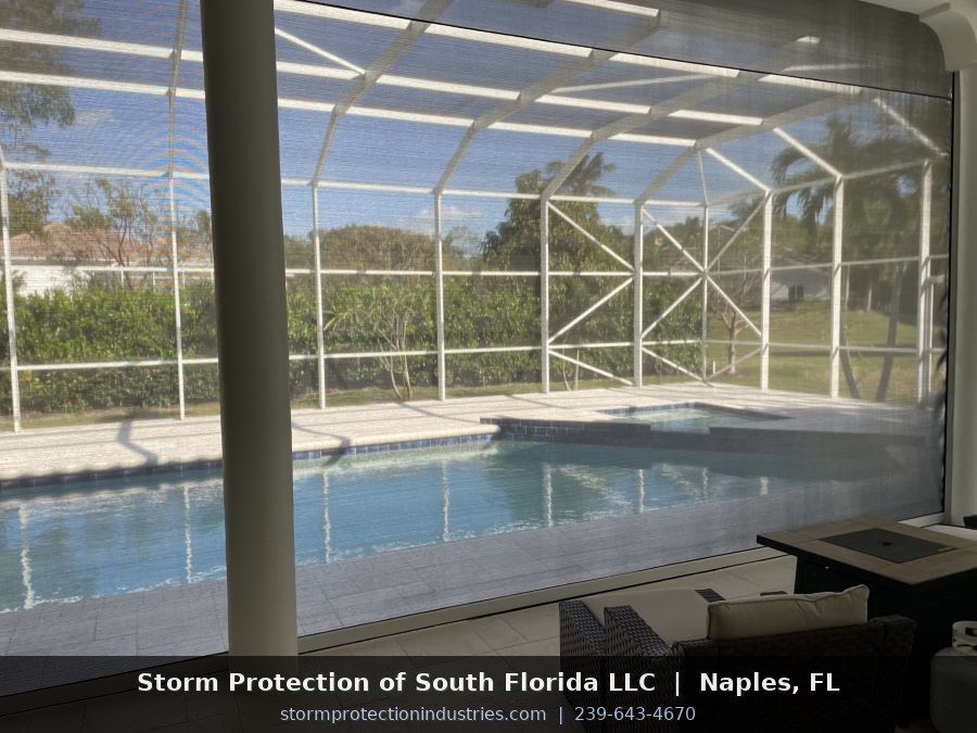 hurricane screen lanai Naples, Fl